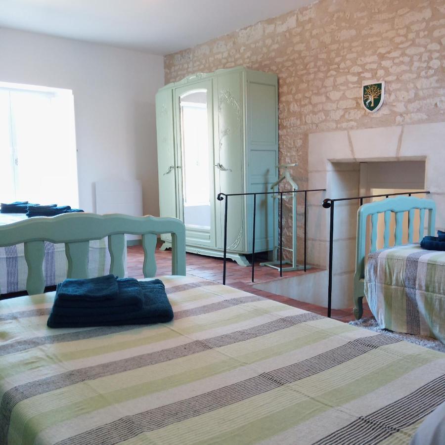 Au Repos Des Elfes Villa Braye-sous-Faye Eksteriør bilde